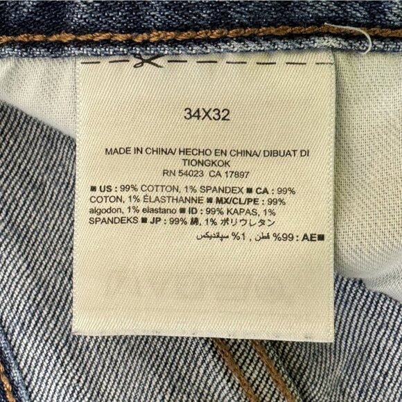 Old Navy Womens Boot-Cut Jeans 34X32 Blue Denim Cotton Blend - Picture 5 of 6